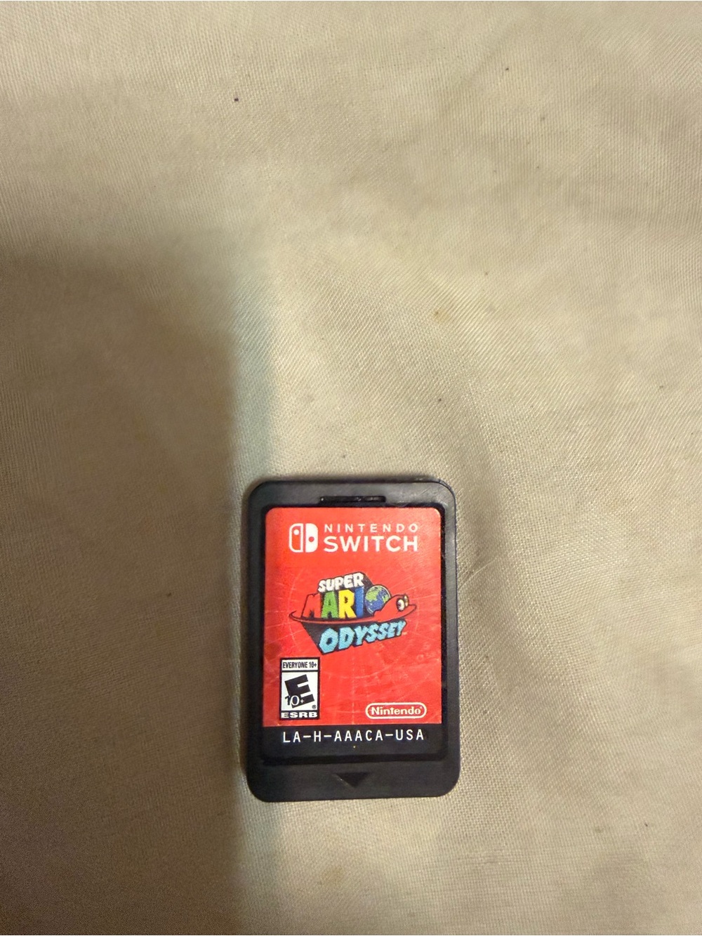 Nintendo Switch Super Mario Odyssey Cartridge - Red Label